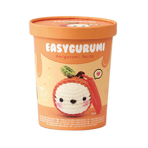 Load image into Gallery viewer, Graine creative graine easygurumi haakset mandarijn - incl. naald en garen