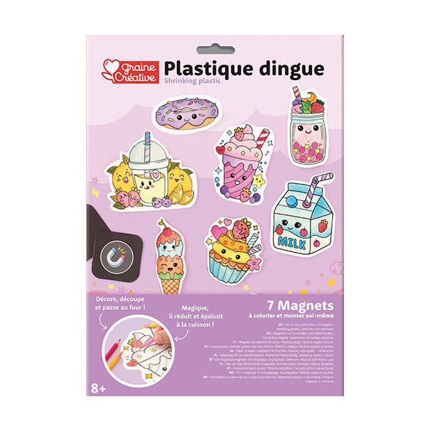 Load image into Gallery viewer, Graine creative graine krimpfolie set kawaii magneten