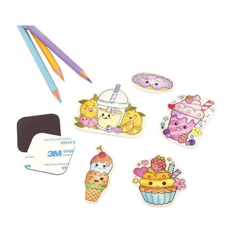 Load image into Gallery viewer, Graine creative graine krimpfolie set kawaii magneten