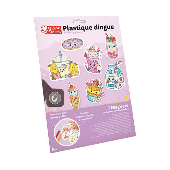 Load image into Gallery viewer, Graine creative graine krimpfolie set kawaii magneten