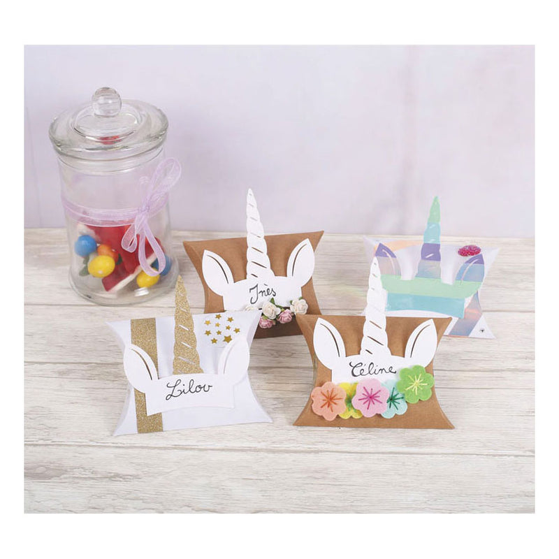 Afbeelding laden in galerijviewer, Graine creative graine cadeaudoosjes 12,3x7,7 cm kraft - 6st.