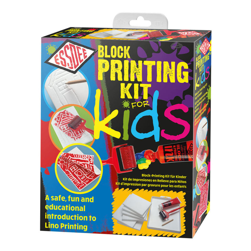 Load image into Gallery viewer, Essdee blokdruk kit voor kids