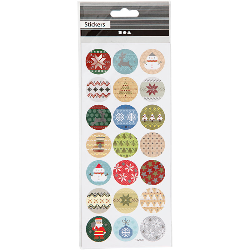 Afbeelding laden in galerijviewer, Https: www.cchobby.nl stickers-kerstborduursels-vel-10x23-cm-ca-21-stuk-1-vel