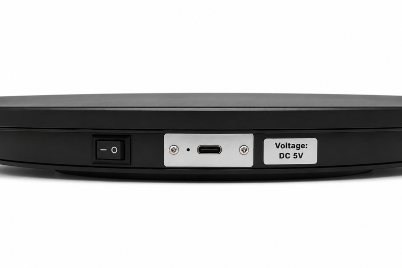 Load image into Gallery viewer, Falcon eyes mini draaiplateau t360-a3 zwart 60 cm tot 40 kg