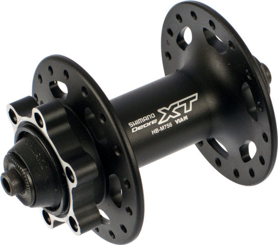 Load image into Gallery viewer, Shimano xt hb-m756 disc 6-bolt front hub for quick releases