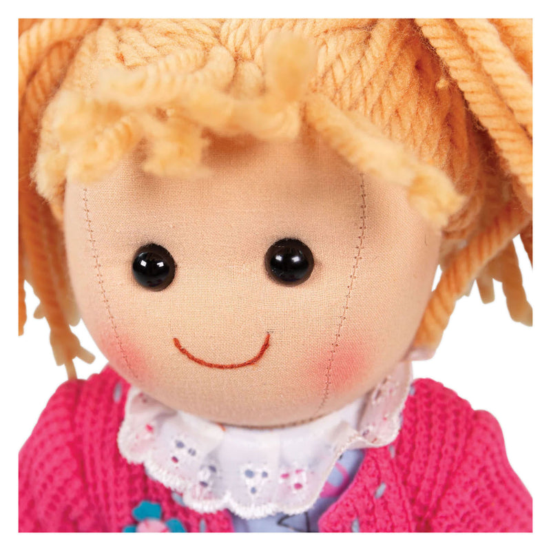 Load image into Gallery viewer, Bigjigs stoffen pop maggie - 35cm