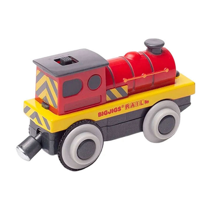 Load image into Gallery viewer, Bigjigs grote rode locomotief