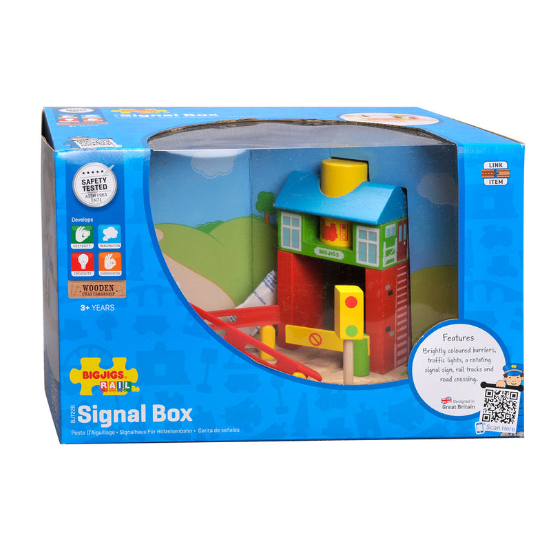 Load image into Gallery viewer, Bigjigs houten seinhuis