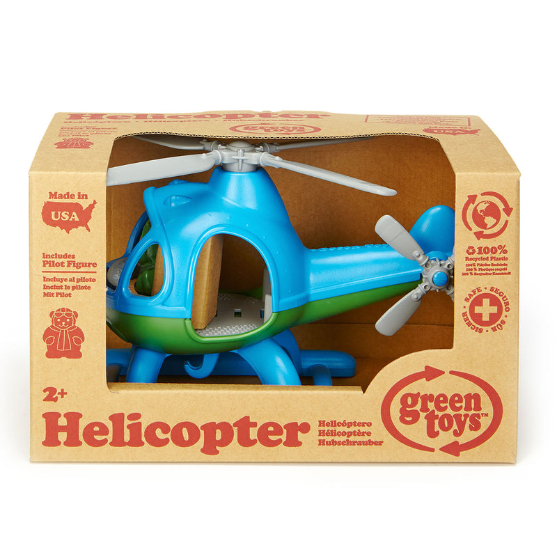 Load image into Gallery viewer, Green toys helikopter - gemaakt van 100% gerecycled kunststof