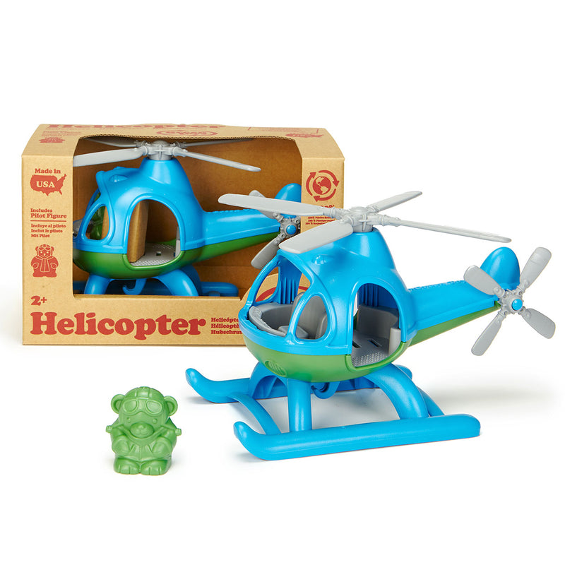 Load image into Gallery viewer, Green toys helikopter - gemaakt van 100% gerecycled kunststof