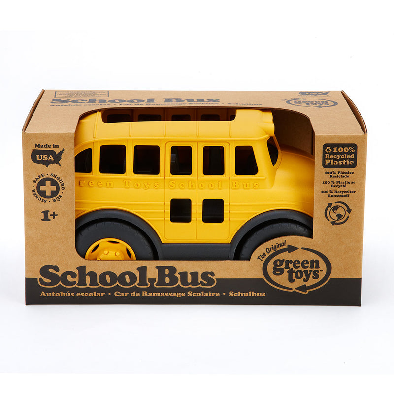 Load image into Gallery viewer, Green toys speelgoedauto schoolbus