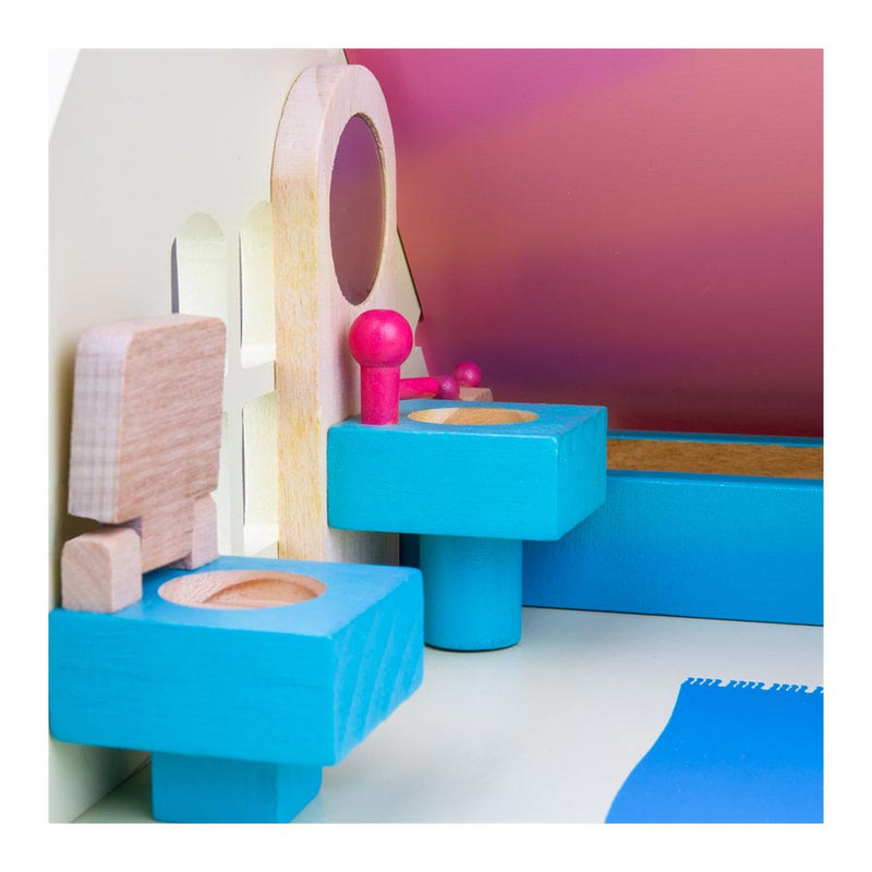 Load image into Gallery viewer, Bigjigs houten poppenhuis meubels, 27dlg.