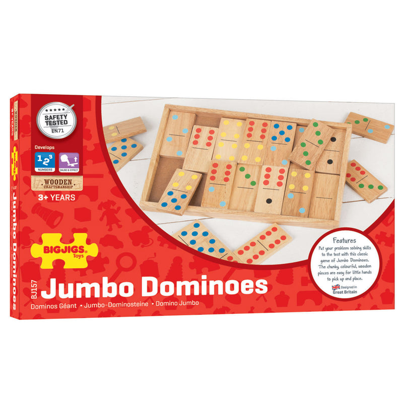 Load image into Gallery viewer, Bigjigs jumbo domino, 29dlg.
