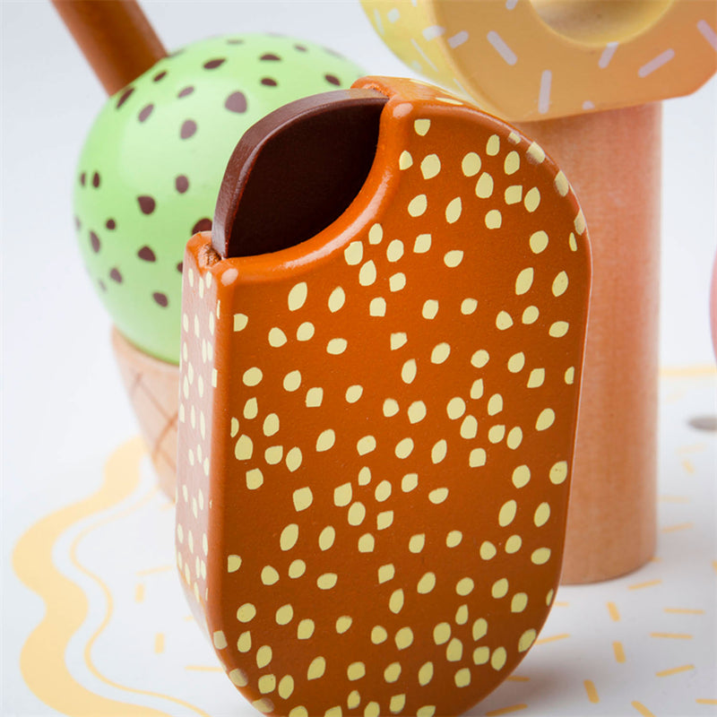 Load image into Gallery viewer, Bigjigs Houten Etagère met Zoetige Snacks