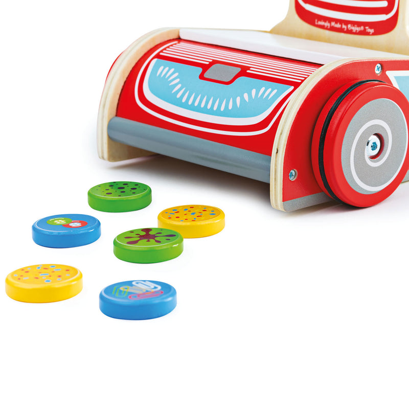 Load image into Gallery viewer, Bigjigs Houten Stofzuiger