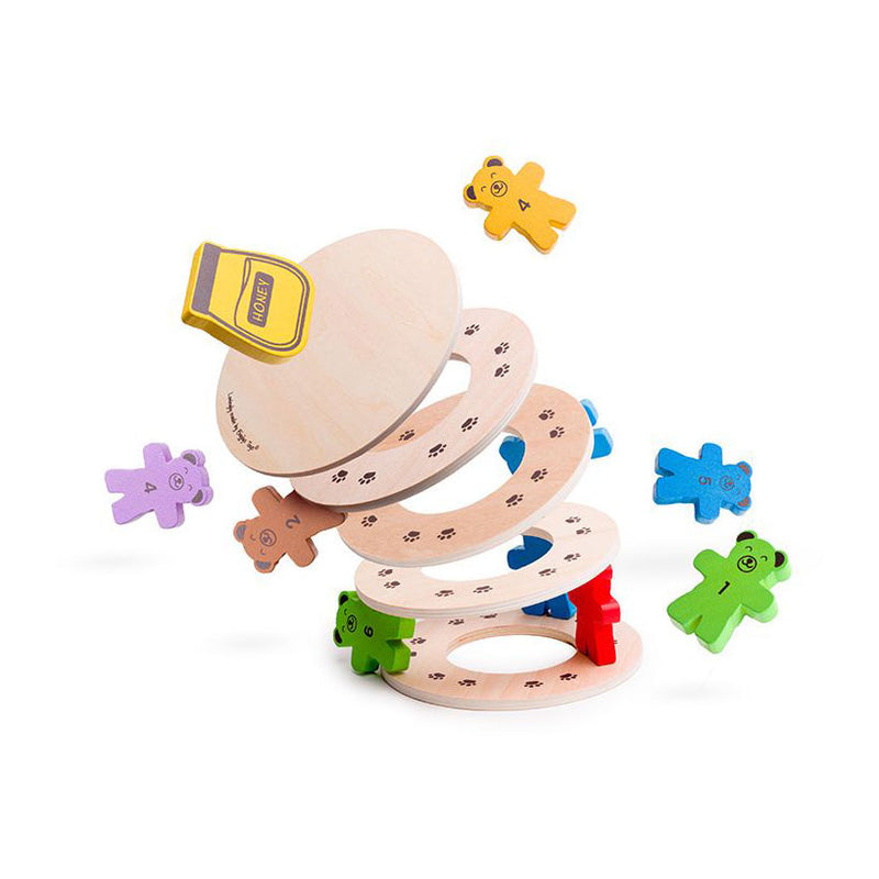 Load image into Gallery viewer, Bigjigs tuimelende teddies