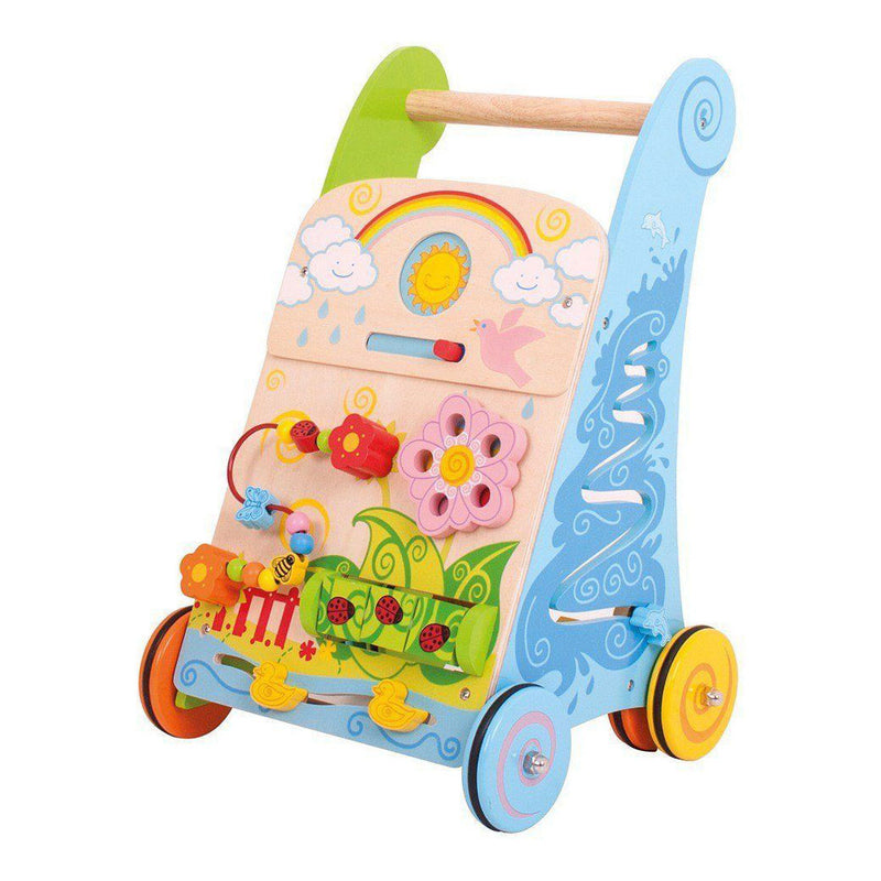 Load image into Gallery viewer, Bigjigs flower activity loopwagen