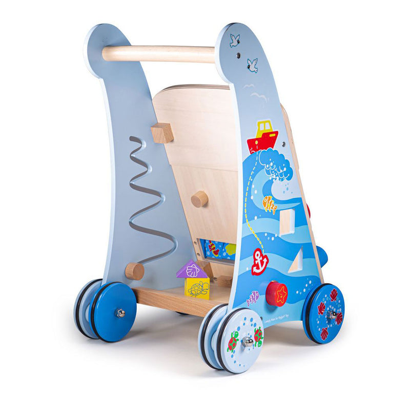Load image into Gallery viewer, Bigjigs marine activity loopwagen