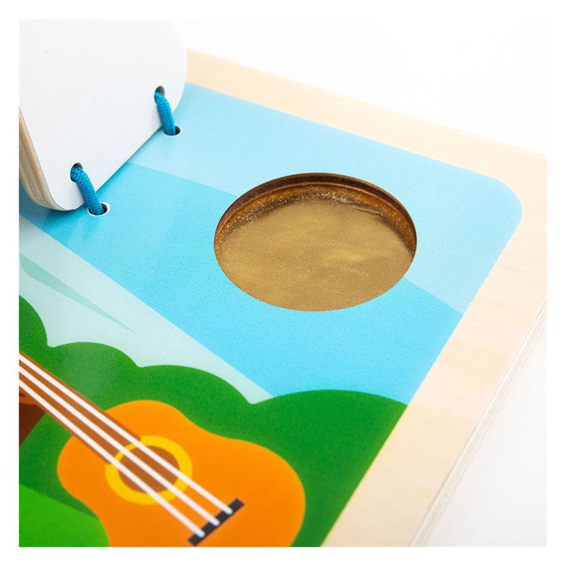 Load image into Gallery viewer, Bigjigs Houten Zintuigen Bord Kamperen in het Wild