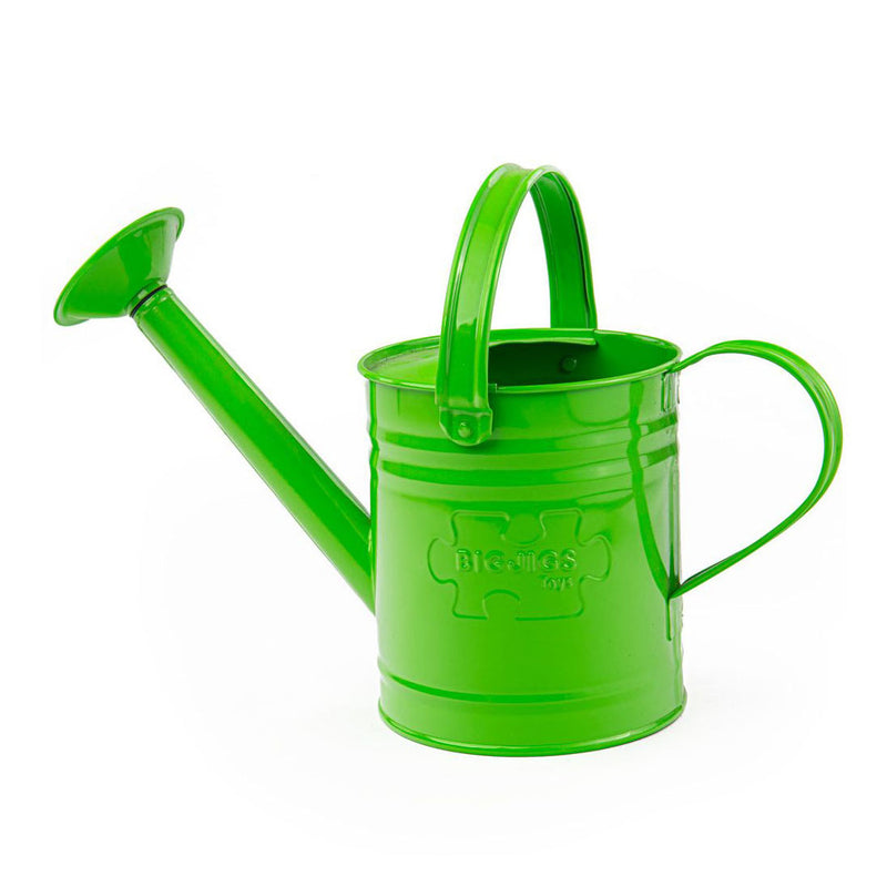 Load image into Gallery viewer, Bigjigs groene metalen gieter