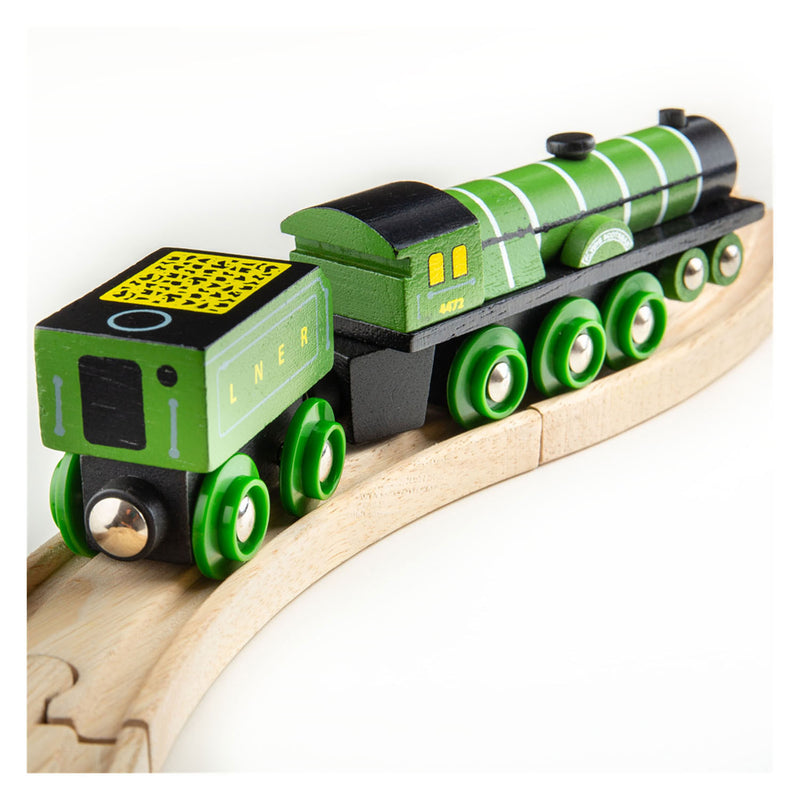 Load image into Gallery viewer, Bigjigs houten trein flying scotsmann