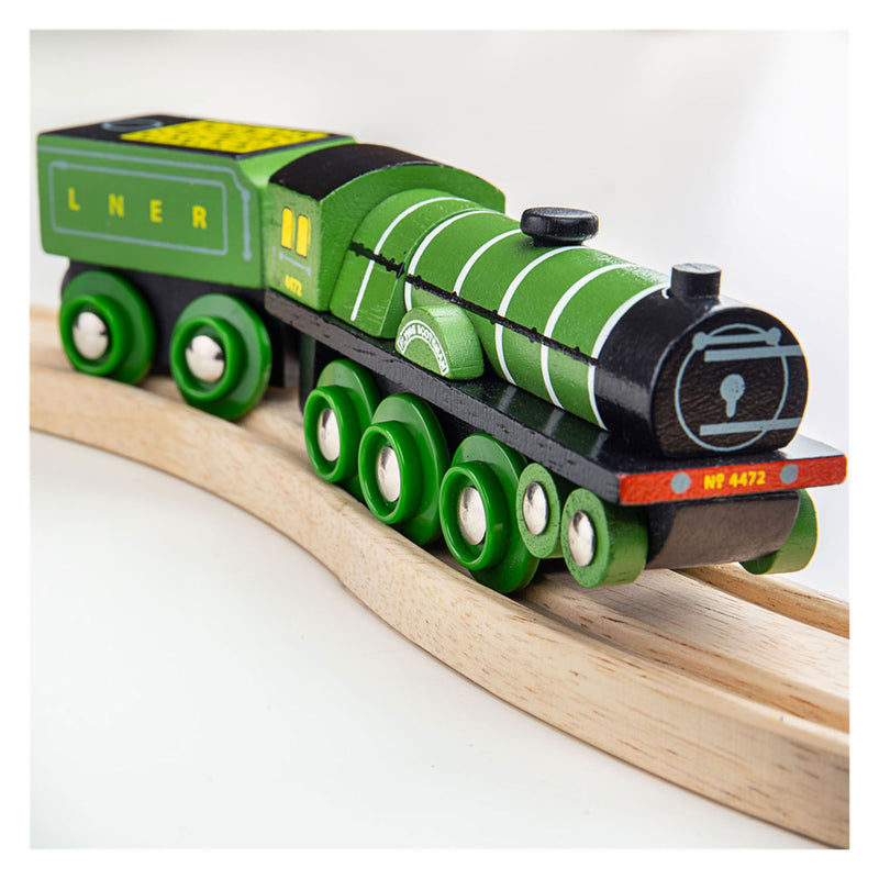 Load image into Gallery viewer, Bigjigs houten trein flying scotsmann