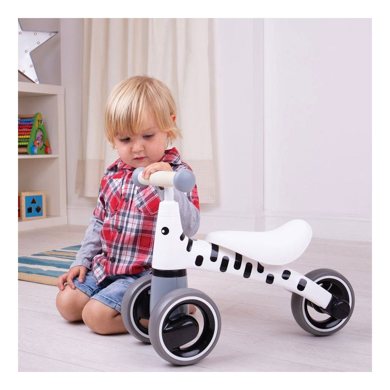 Load image into Gallery viewer, Bigjigs diditrike loopfiets zebra