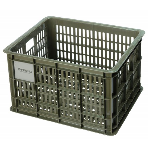 Load image into Gallery viewer, Basil fietskrat M - medium - 29.5 liter - groen