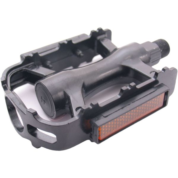 Load image into Gallery viewer, Edge pedaalset mtb trekking luxe aluminium - zwart