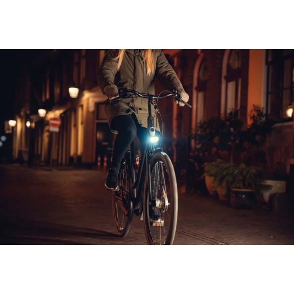 Load image into Gallery viewer, Axa koplamp 130 e-bike 6-12v - zwart