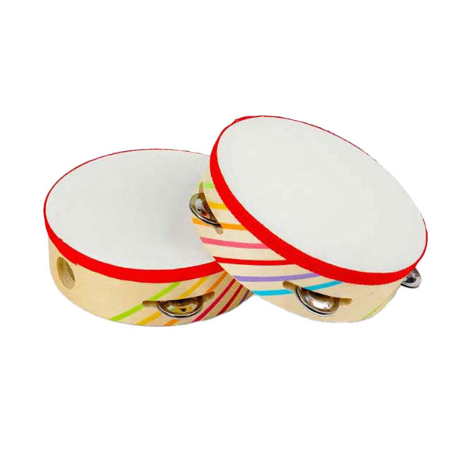 Load image into Gallery viewer, Bigjigs houten tamboerijn