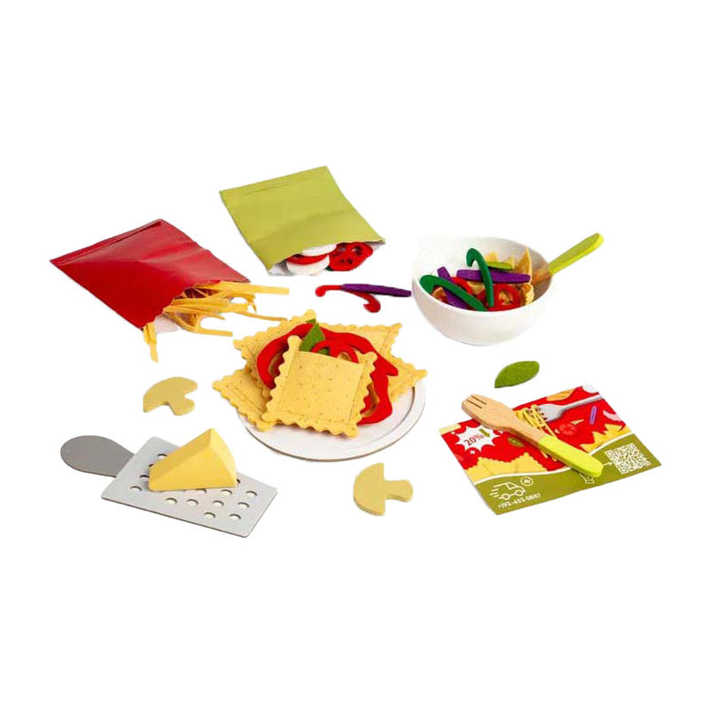 Load image into Gallery viewer, Bigjigs pasta voor twee speelset, 64dlg.