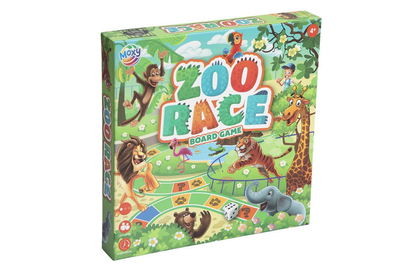 Load image into Gallery viewer, Moxy bordspel zoo race 24x25x4cm