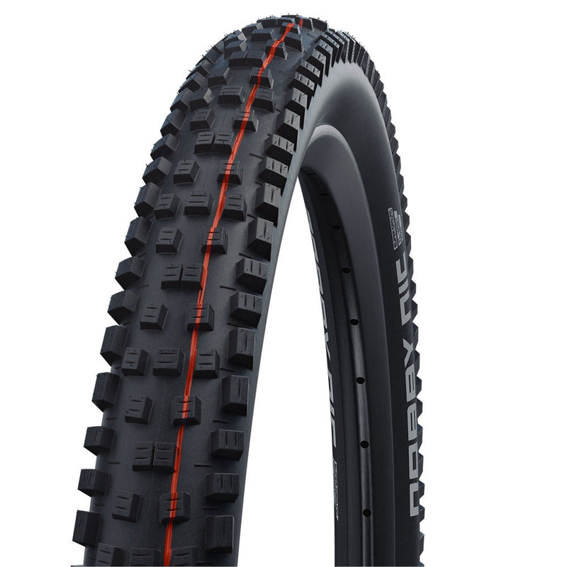 Load image into Gallery viewer, Vouwband Schwalbe Nobby Nic Super Trail 27.5 x 2.40 62-584 mm - zwart