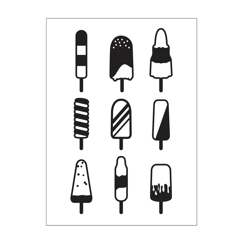 Load image into Gallery viewer, Darice • embossing sjabloon ijslolly