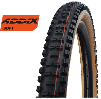 Load image into Gallery viewer, Vouwband Schwalbe Big Betty Super Gravity 29 x 2.40 62-622 mm - zwart bruin