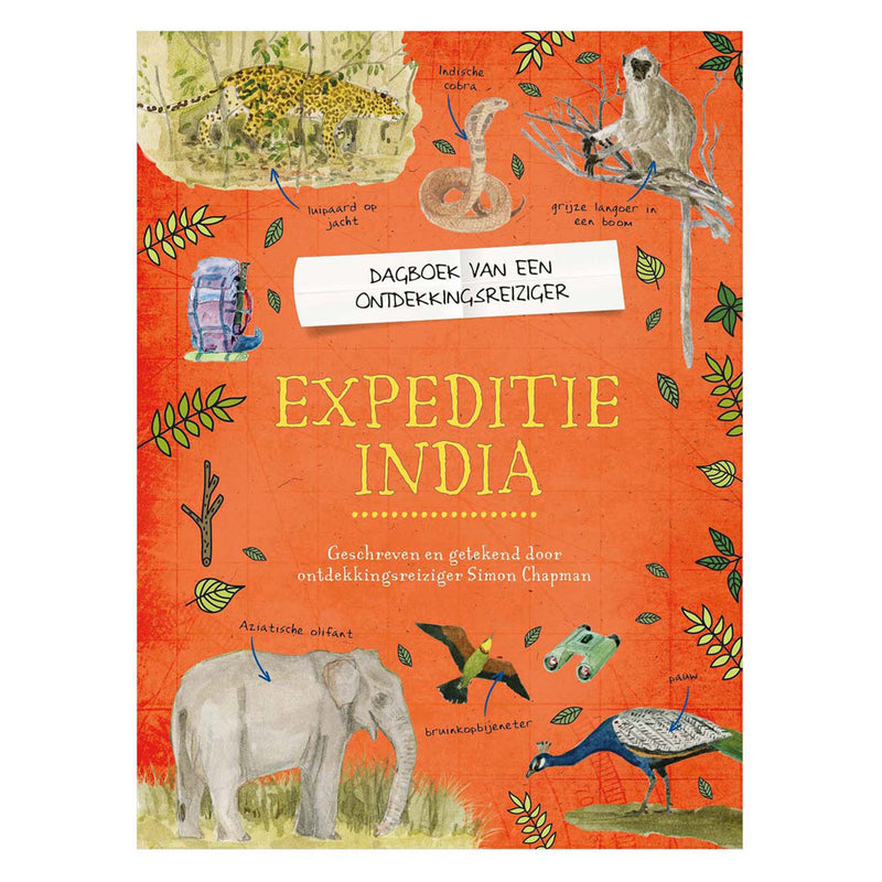 Load image into Gallery viewer, Centraal boekhuis dagboek van een ontdekkingsreiziger - expeditie india