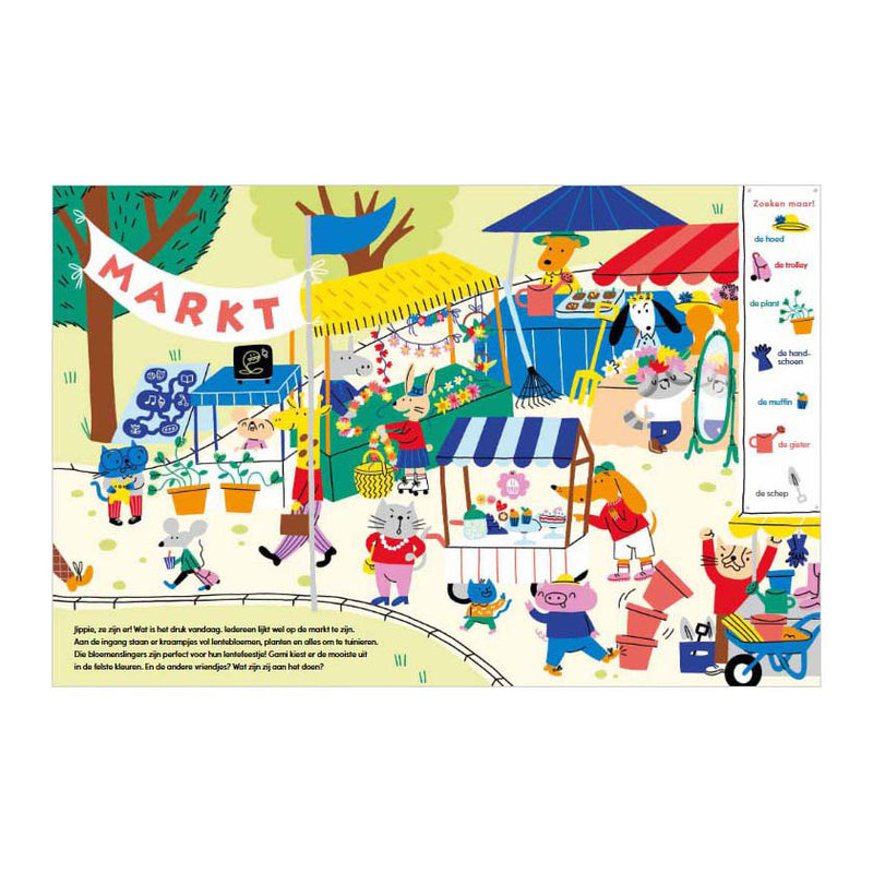 Load image into Gallery viewer, Centraal boekhuis samen naar de markt in de lente