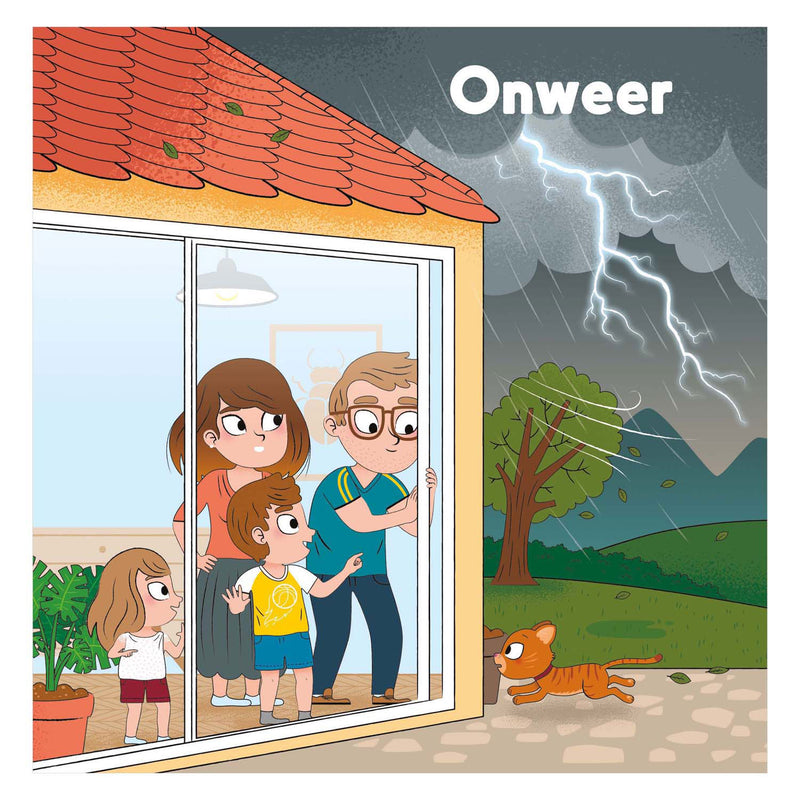 Load image into Gallery viewer, Centraal boekhuis onweer kinderboek
