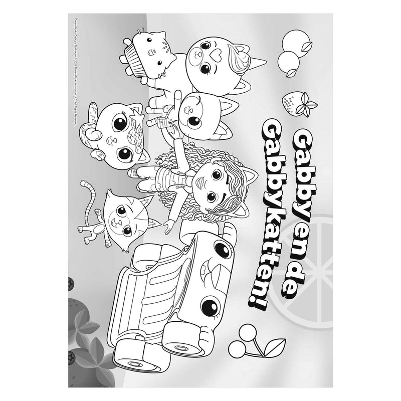 Load image into Gallery viewer, Big balloon gabby's poppenhuis - gabby gaat kleuren