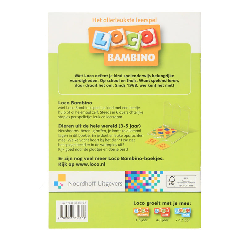 Load image into Gallery viewer, Bambini Dieren uit de hele wereld (3-5 jaar)