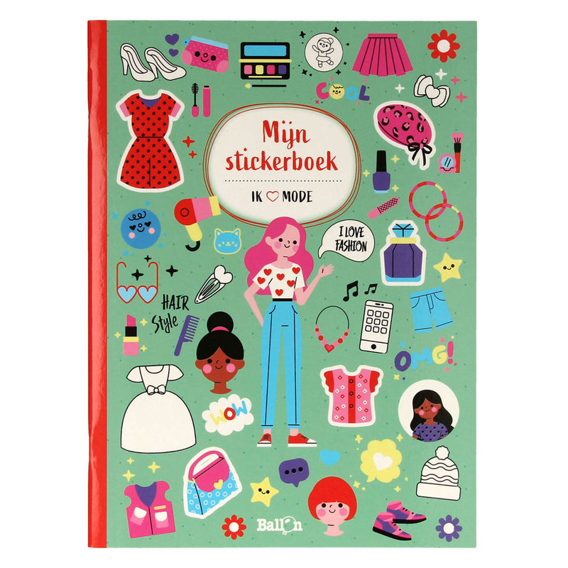 Load image into Gallery viewer, Standaard uitgeverij mijn sticker- en activiteitenboek i love mode