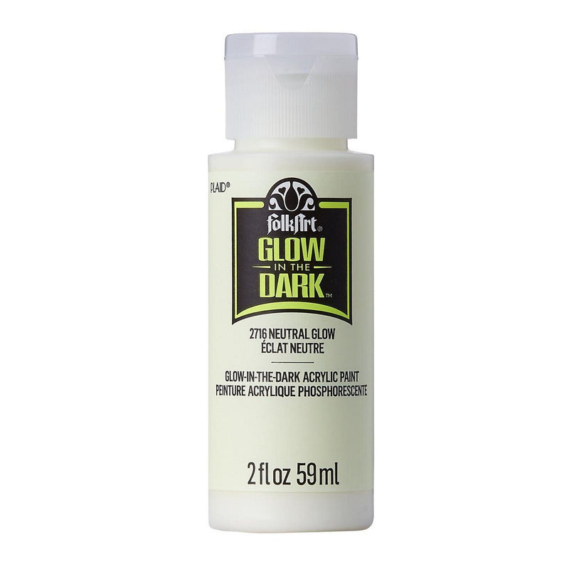 Load image into Gallery viewer, Folkart • glow in the dark colors neutral glow in the dark 59ml