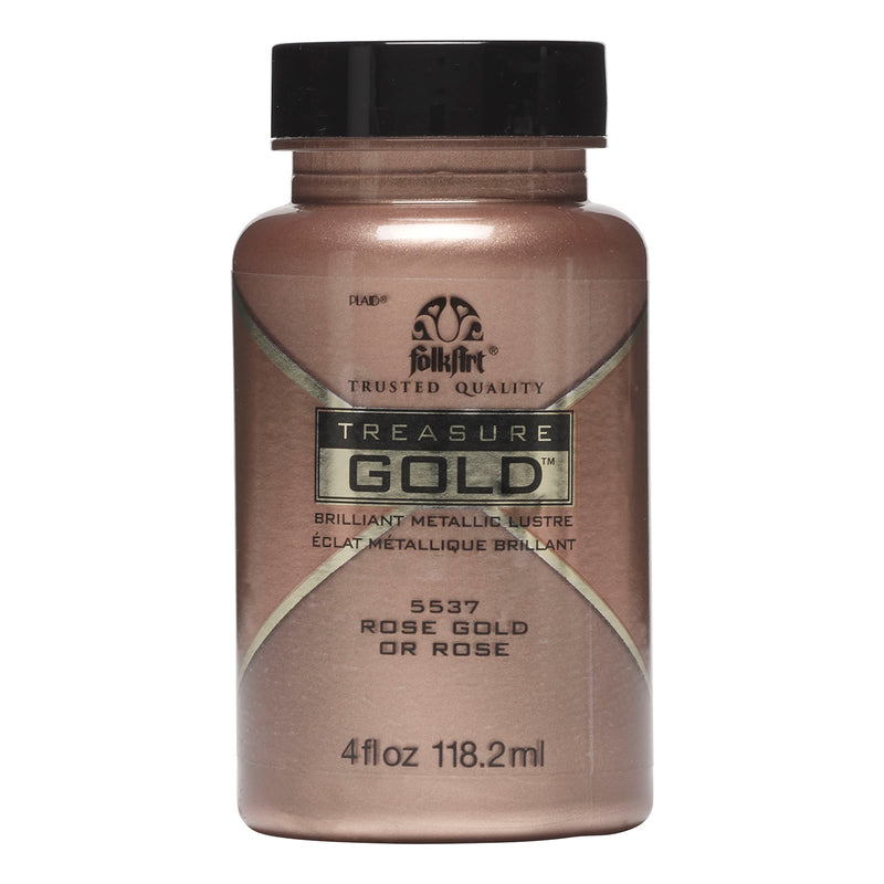 Load image into Gallery viewer, Folkart • treasure gold 118ml rose gold