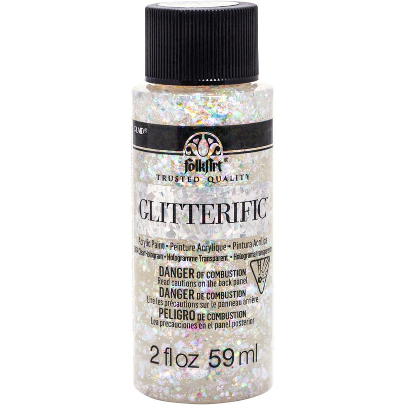 Load image into Gallery viewer, Folkart • glitterific colors clear hologram 59ml
