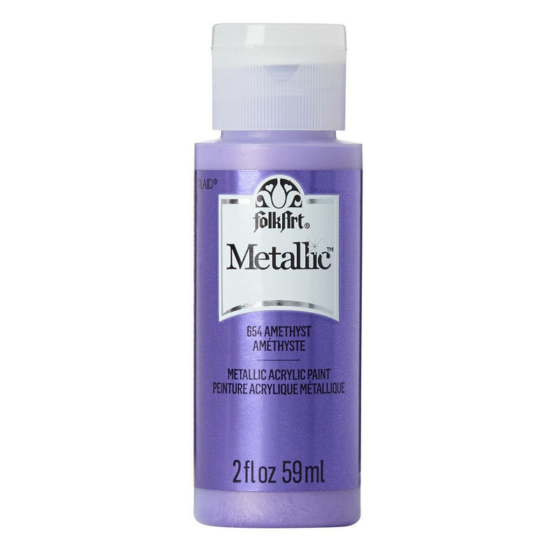Load image into Gallery viewer, Folkart • metallic acrylic paint amethyst 59ml