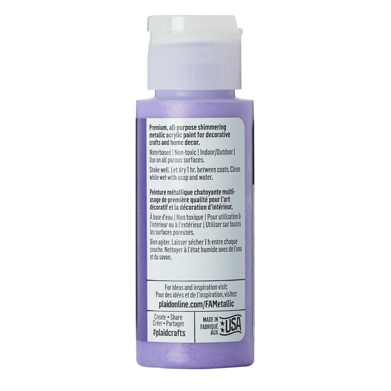Load image into Gallery viewer, Folkart • metallic acrylic paint amethyst 59ml