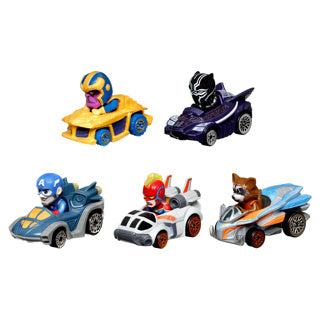 Load image into Gallery viewer, Hot wheels racer verse marvel 5-pack - speelgoedvoertuig