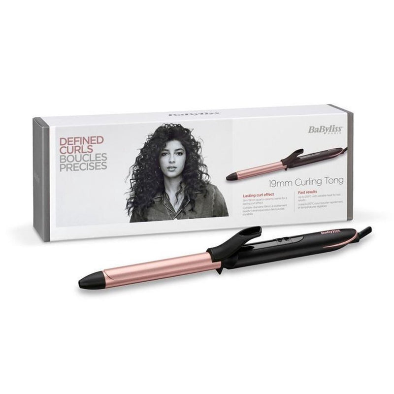 Load image into Gallery viewer, Babyliss c450e krultang 19 mm zwart rosé