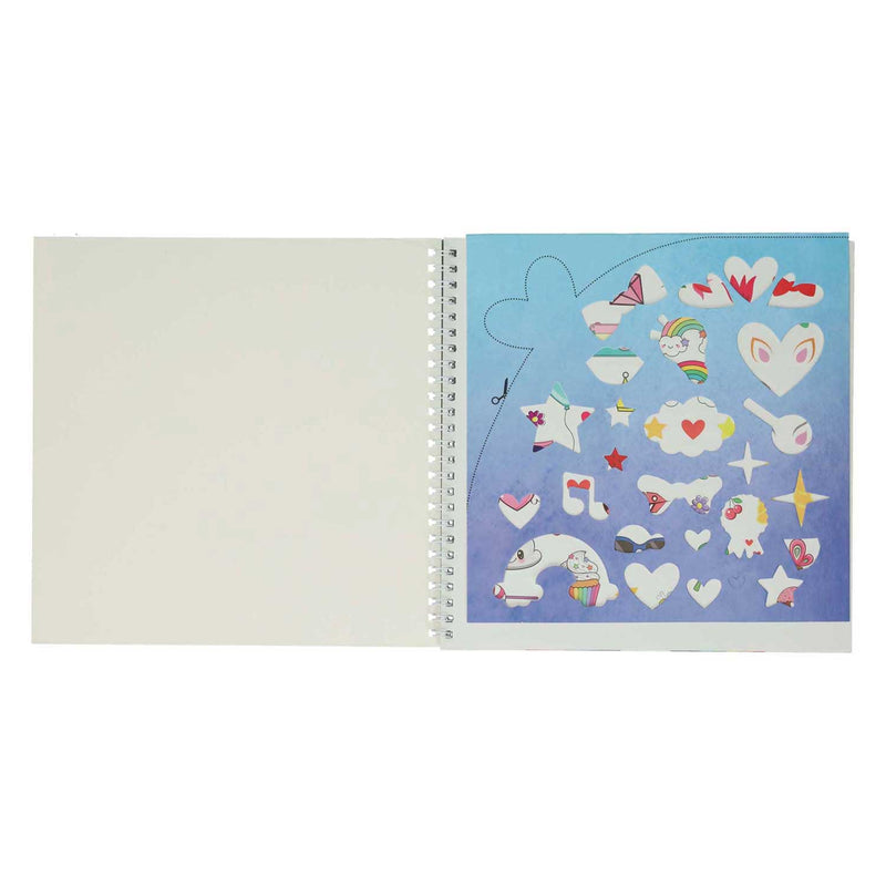 Load image into Gallery viewer, Mondikaarten sticker- en sjablonenboek ik hou van dieren